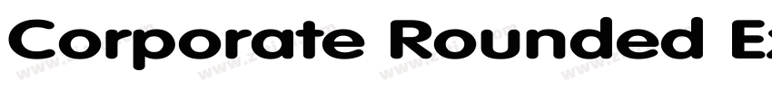 Corporate Rounded Ex字体转换